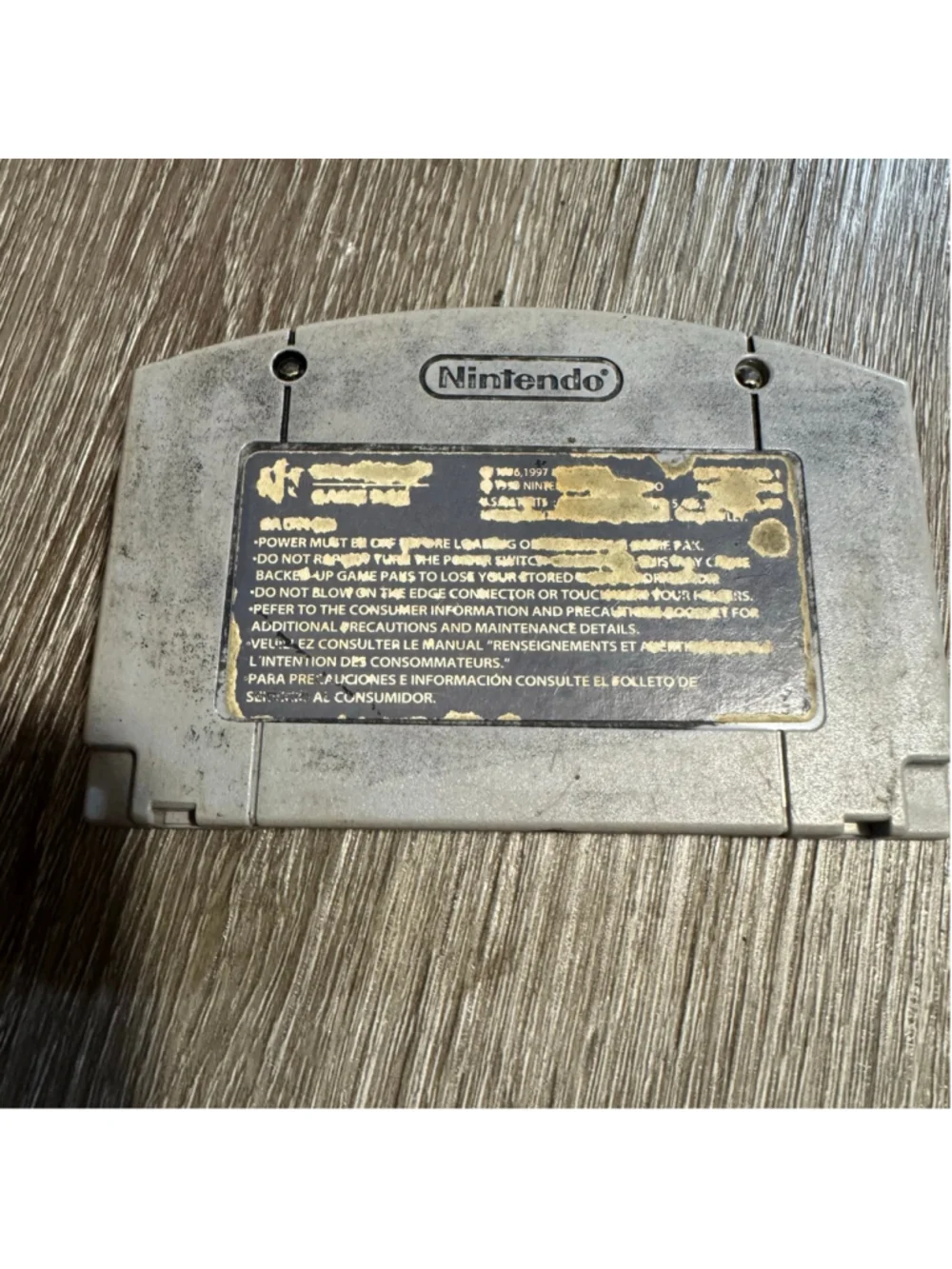 Nintendo 64 Glover Hasbro Interactive N64 Video Game